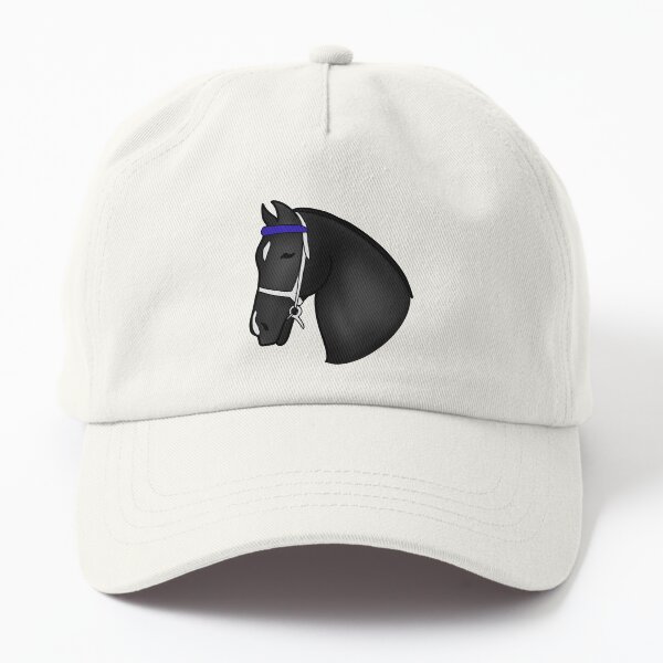 Aperçu de l'œuvre Morgan noir et gris avec frontal bleu créée et vendue par theaadesigns.
