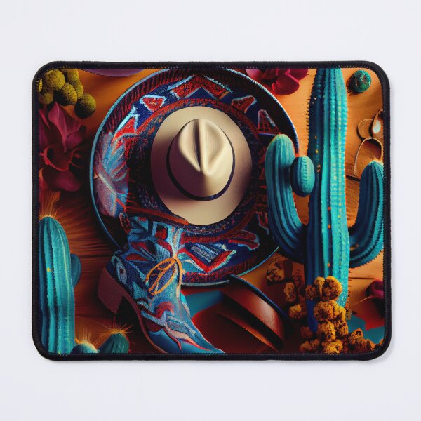 Item preview, Saturated Western Pattern Digital Painting designed and sold by CodeAndColors.