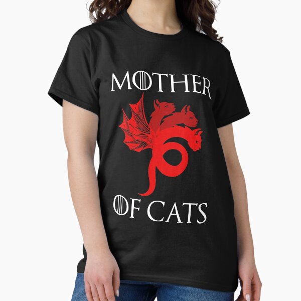 Womens Mother Of Cats 2017 Hot Tee Shirt