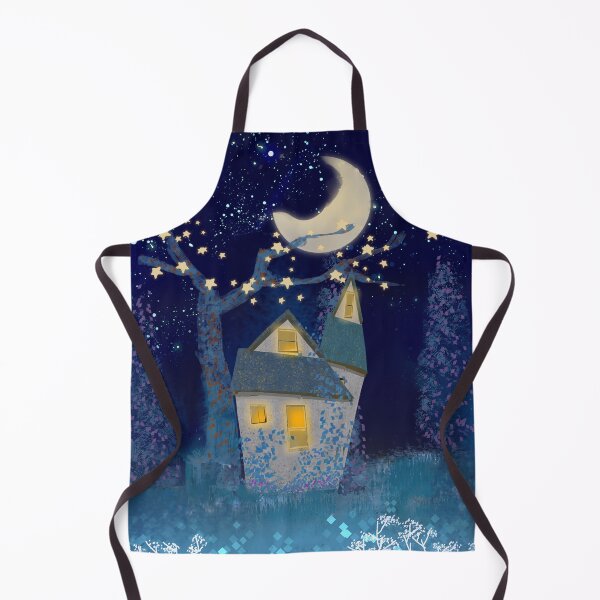 Item preview, a star tree and moon designed and sold by kimbongjune.