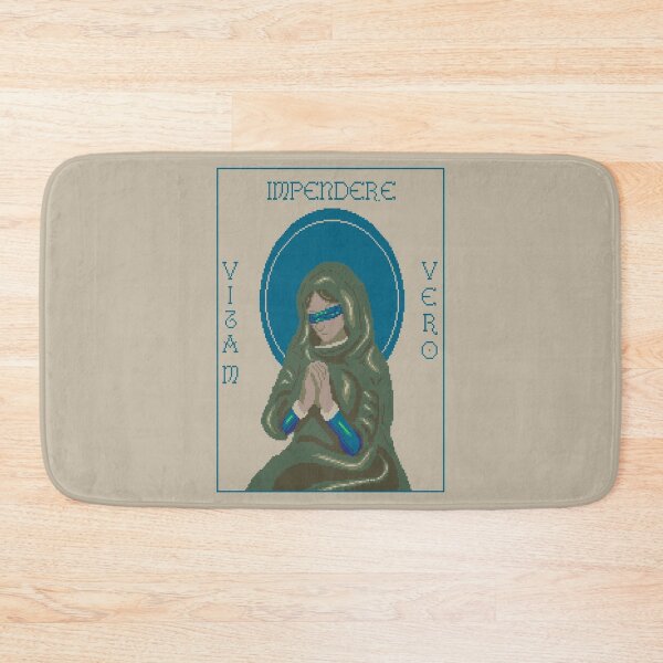 Item preview, Blindfolded Lady - Light Blue designed and sold by goleafi.
