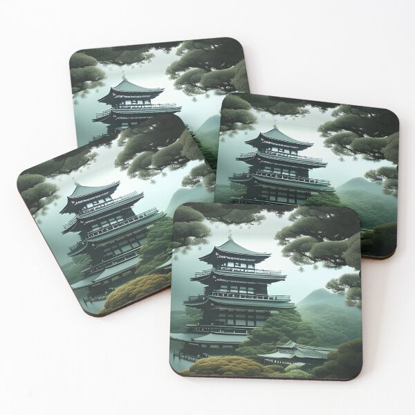 Item preview, Japan temple in the forest designed and sold by brandway.