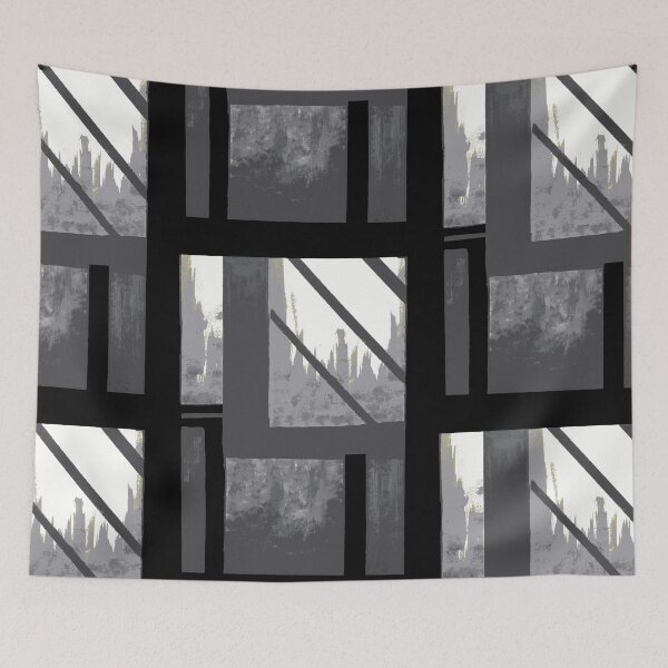 Item preview, Monochrome Cityscape  designed and sold by BlackArtichoke.