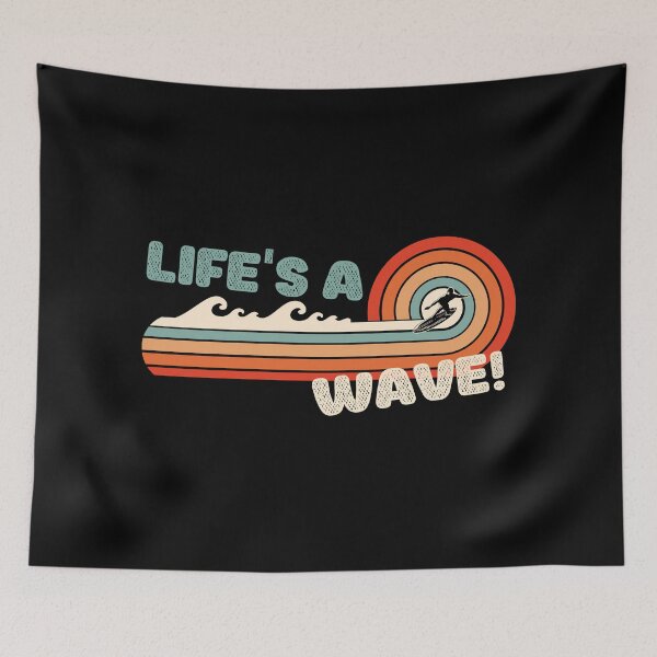 Item preview, Life's a Wave designed and sold by to-esu.