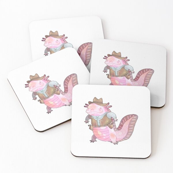 Item preview, Axolotl Happy Cute Salamander designed and sold by ABZDesigner.