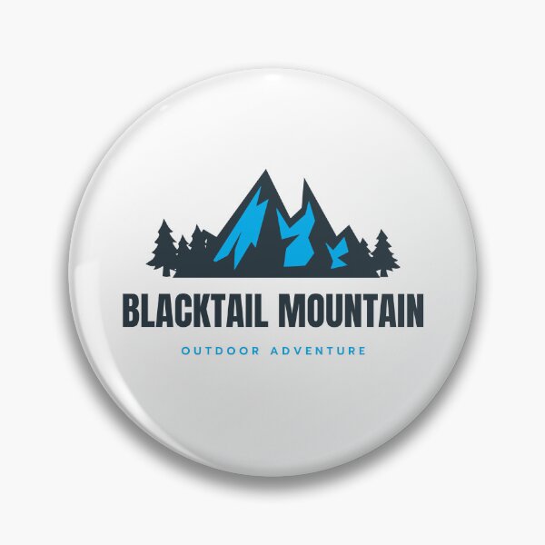 Item preview, Blacktail Mountain in Lakeside, Flathead Lake, Montana, United States, North America - Mountain Outdoor Adventure Snowboard Ski Hiking Vintage Logo designed and sold by Vintage-TM.