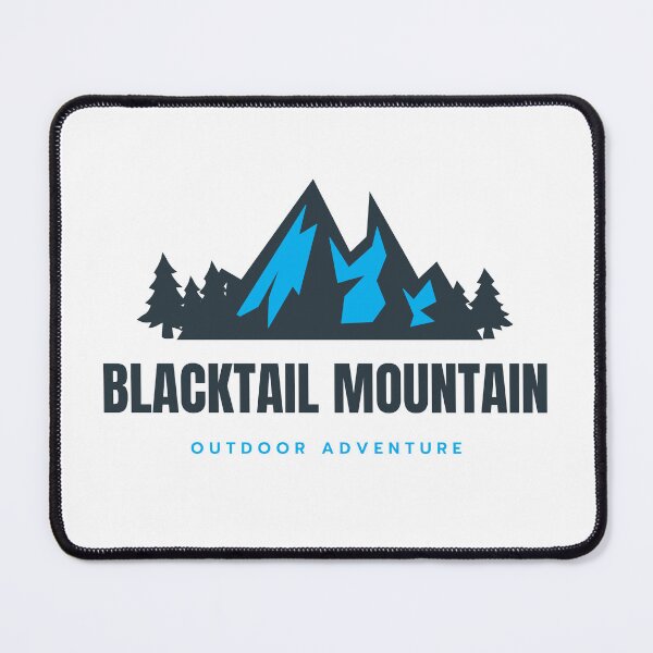 Item preview, Blacktail Mountain in Lakeside, Flathead Lake, Montana, United States, North America - Mountain Outdoor Adventure Snowboard Ski Hiking Vintage Logo designed and sold by Vintage-TM.