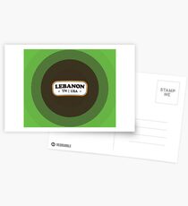 Lebanon | Retro Badge Postcards