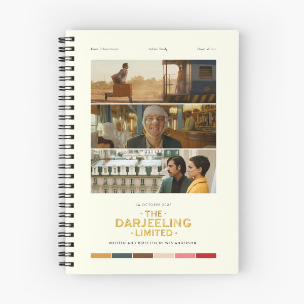 Artikelvorschau, Das Darjeeling Limited Wes Anderson Filmplakat entworfen und verkauft von DarkMatterArtt.