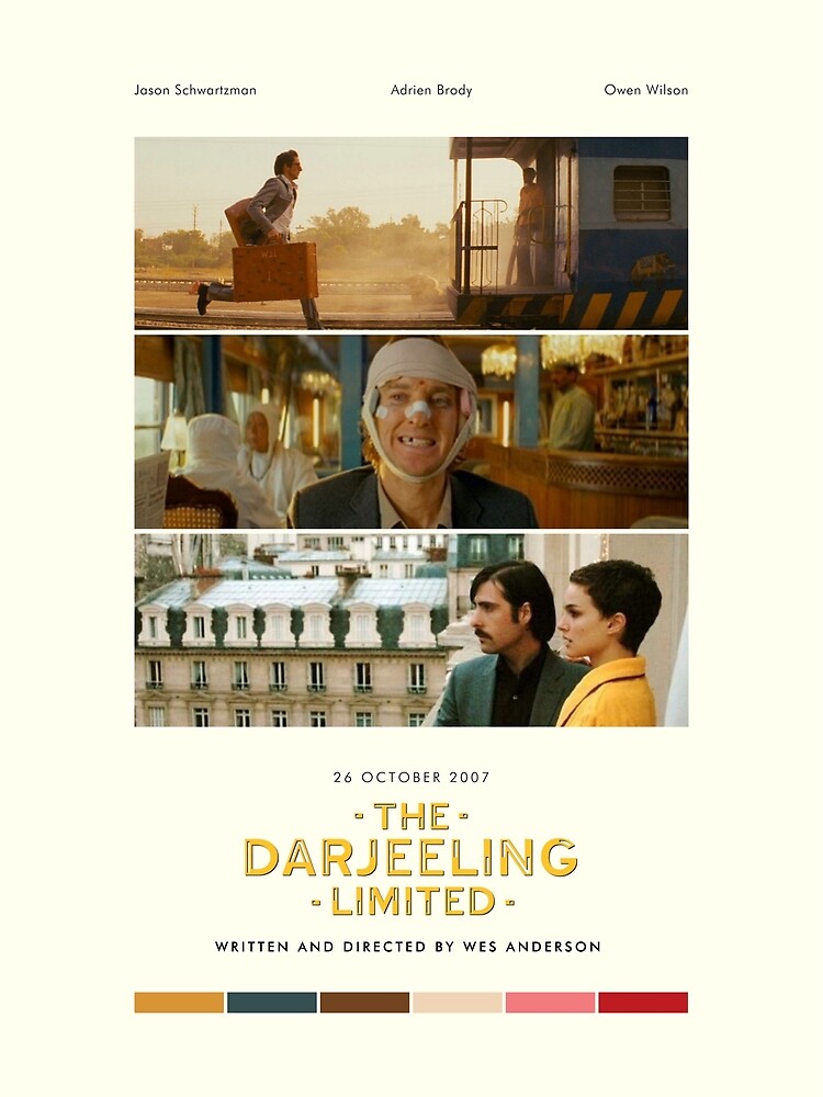The Darjeeling Limited 22x16 Wes Anderson Movie Poster Print -  Denmark