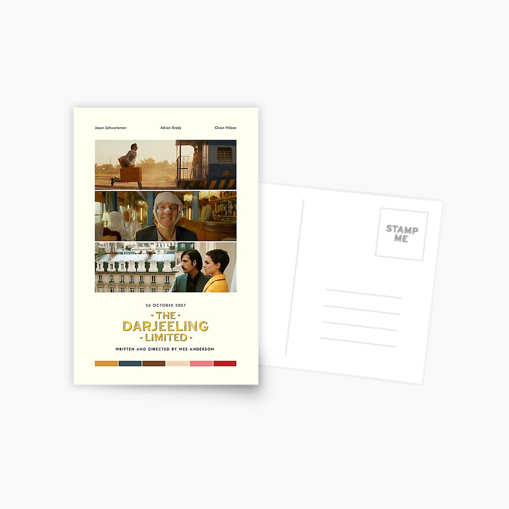 The Darjeeling Limited 22x16 Wes Anderson Movie Poster Print