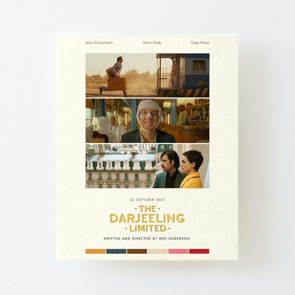 POSTER PRINT the Darjeeling Limited Wes Anderson Film -  UK