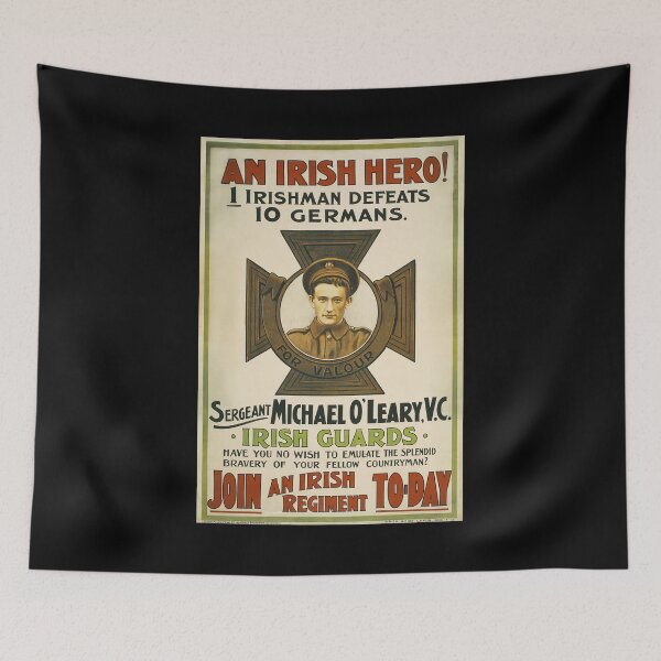 Item preview, Vintage Poster Restored - Ireland (Irish Guards) designed and sold by cmphotographs.