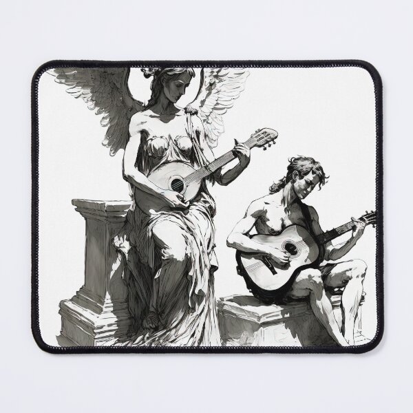 Item preview, Classical Guitar Man and Angel Duet designed and sold by wallycobra.