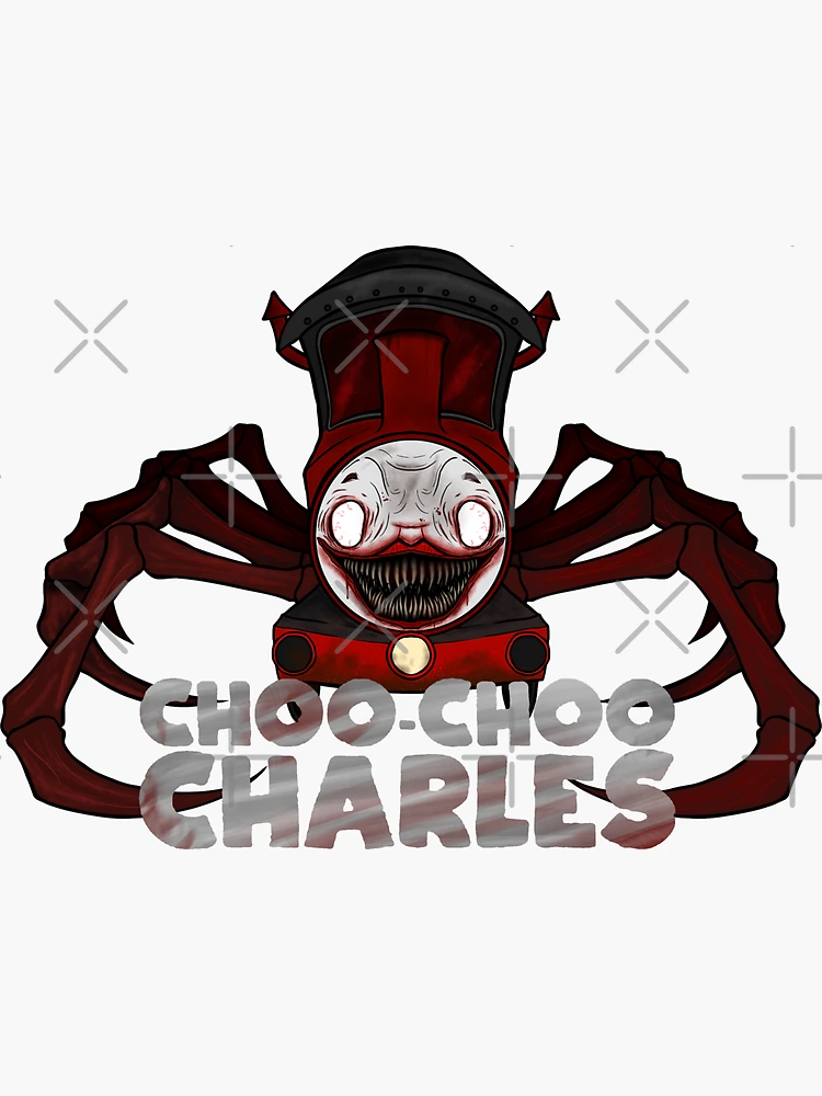 Choo Choo Charles monster spider train art