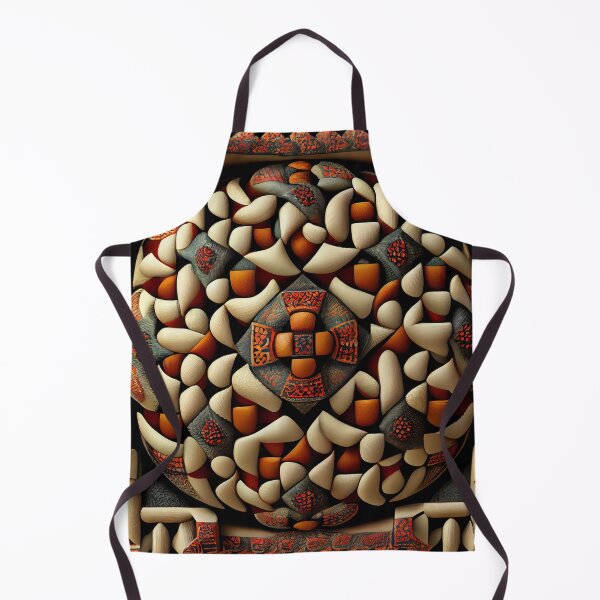 Artikelvorschau, Mosiac Aggressive Latin Pattern Digital Painting entworfen und verkauft von CodeAndColors.