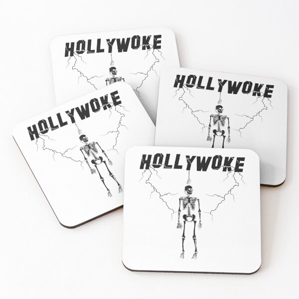 Item preview, Hollywoke | Skeleton hanging on a rope | Anti Woke Hollywood designed and sold by ProdbyNiECO.