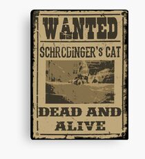 Tot und lebendig Leinwanddruck
