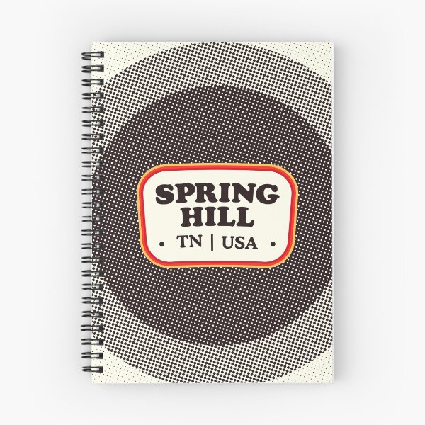 Item preview, Spring Hill | Retro Badge designed and sold by retroready.