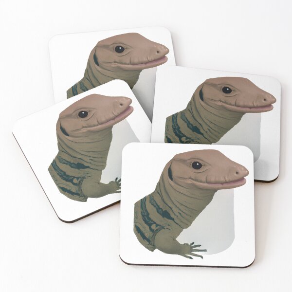 Item preview, Cute Monitor Lizard Drawing designed and sold by WeHeartAnimals.