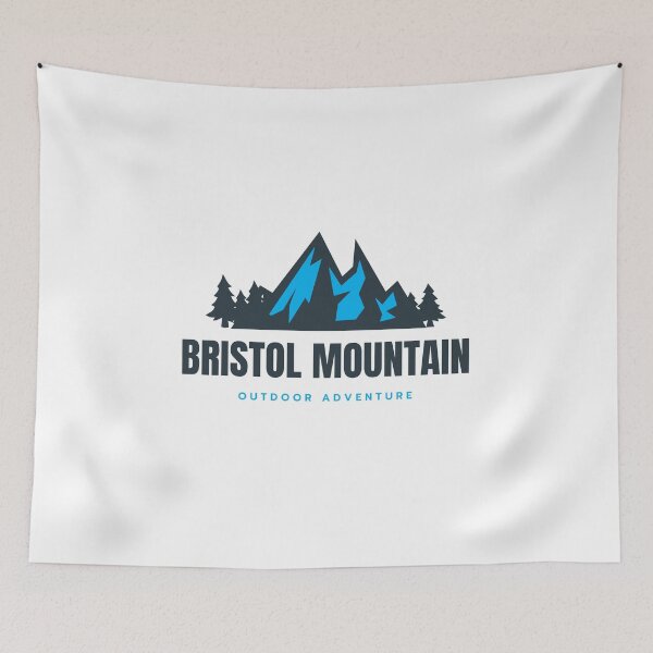 Item preview, Bristol Mountain, Canandaigua, Finger Lakes, New York State, USA, North America - Mountain Outdoor Adventure Snowboard Ski Hiking Vintage Logo designed and sold by Vintage-TM.