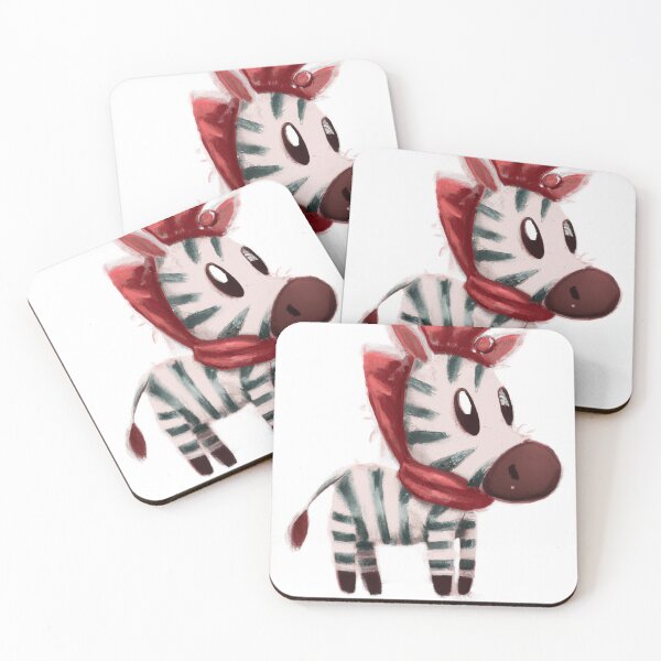 Item preview, Cute Zebra Drawing designed and sold by WeHeartAnimals.