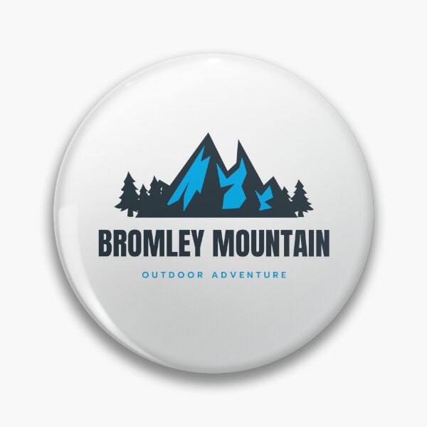 Item preview, Bromley Mountain near Peru, Manchester, in Bennington county, Green Mountains, Vermont, United States, North America - Mountain Outdoor Adventure Snowboard Ski Hiking Vintage Logo designed and sold by Vintage-TM.