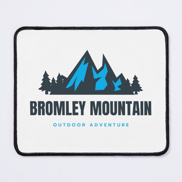 Item preview, Bromley Mountain near Peru, Manchester, in Bennington county, Green Mountains, Vermont, United States, North America - Mountain Outdoor Adventure Snowboard Ski Hiking Vintage Logo designed and sold by Vintage-TM.