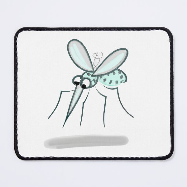 Item preview, Cute Mosquito Drawing designed and sold by WeHeartAnimals.