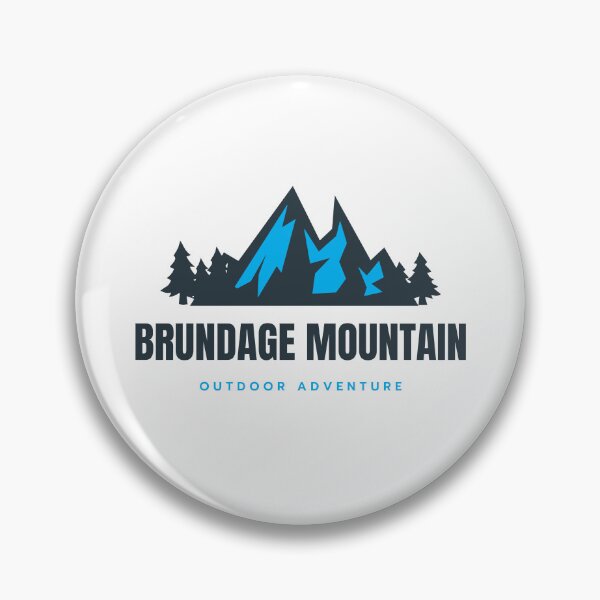 Item preview, Brundage Mountain in Idaho, Payette National Forest, United States, North America - Mountain Outdoor Adventure Snowboard Ski Hiking Vintage Logo designed and sold by Vintage-TM.