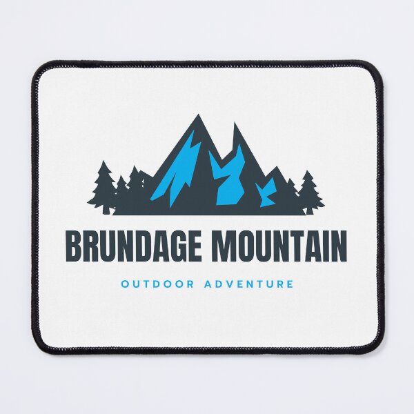 Item preview, Brundage Mountain in Idaho, Payette National Forest, United States, North America - Mountain Outdoor Adventure Snowboard Ski Hiking Vintage Logo designed and sold by Vintage-TM.