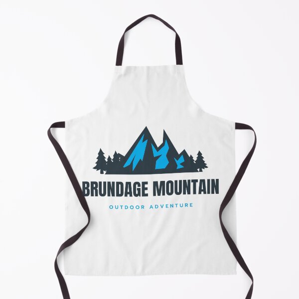 Item preview, Brundage Mountain in Idaho, Payette National Forest, United States, North America - Mountain Outdoor Adventure Snowboard Ski Hiking Vintage Logo designed and sold by Vintage-TM.