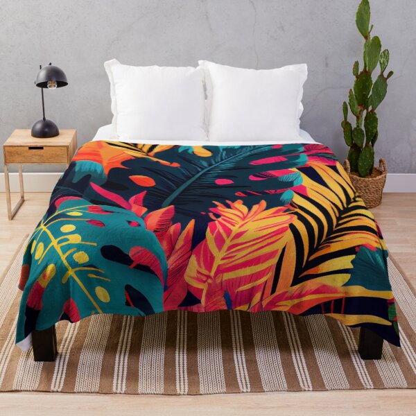 Item preview, Rough Tropical Pattern Digital Painting designed and sold by CodeAndColors.