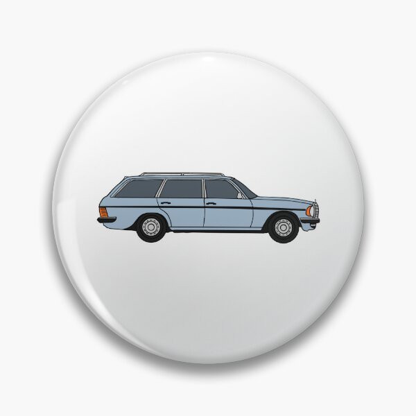 Item preview, MB W123 - Classic German car - family car - light blue designed and sold by littleparis.