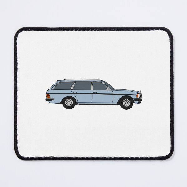 Item preview, MB W123 - Classic German car - family car - light blue designed and sold by littleparis.