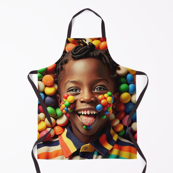 Item preview, Portrait of a boy in love with sweets designed and sold by Bird Design.