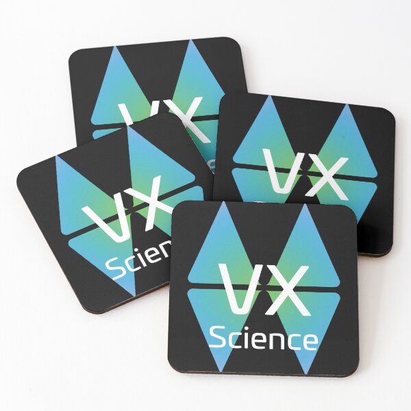 Item preview, VX Science Logo - Blue and Green designed and sold by RunJumpJump.