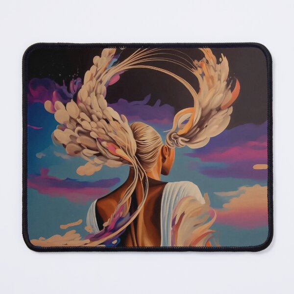 Item preview, Abstract Design Of A Woman Looking Far Away designed and sold by Mitch-Angelo.