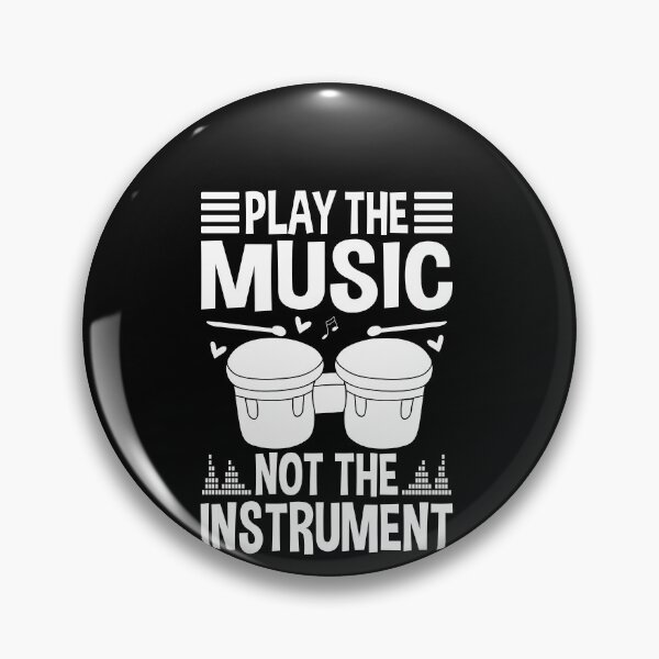 Item preview, Play The Music Not The Instrument Music Lover Musician  designed and sold by GrumpyDadCo.