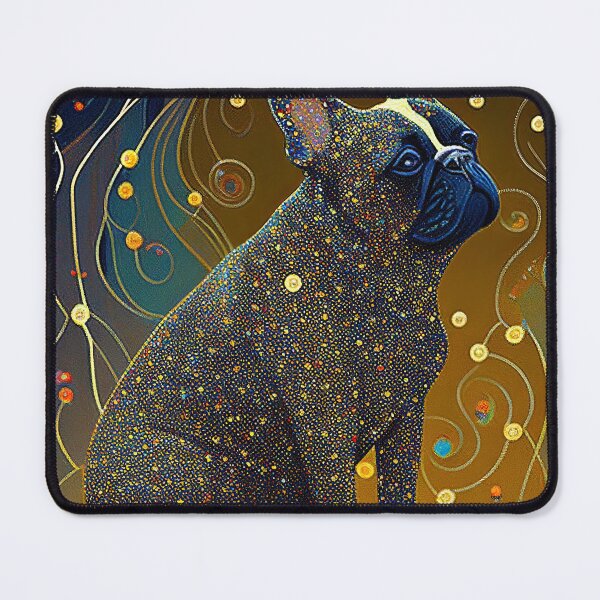 Item preview, French Bulldog abstract sparkly  designed and sold by Susan  Gallagher.