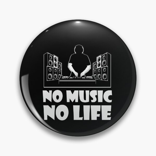 Item preview, No Music No Life Music Lover Musician Musical Instrument  designed and sold by GrumpyDadCo.