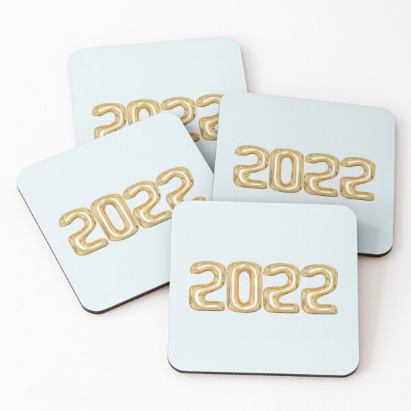 Item preview, 2022 Year Gold Foil Balloon Style designed and sold by teeworthy.
