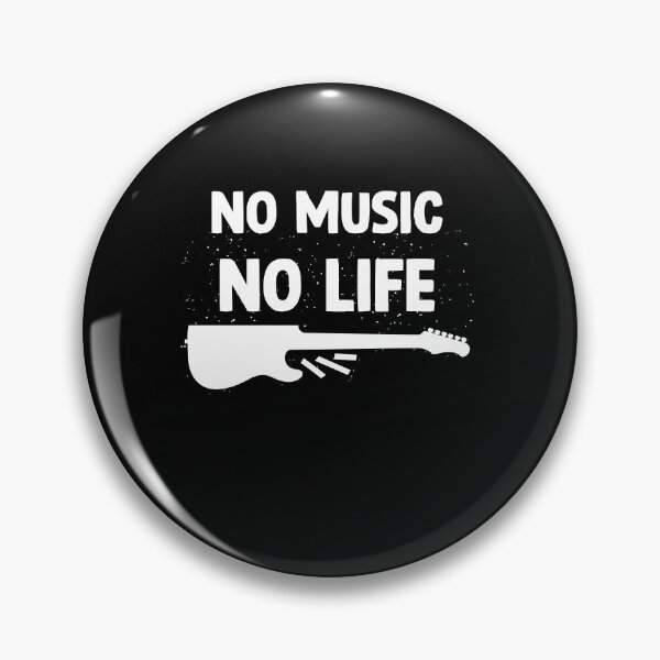 Item preview, No Music No Life Music Lover Musician Musical Instrument  designed and sold by GrumpyDadCo.