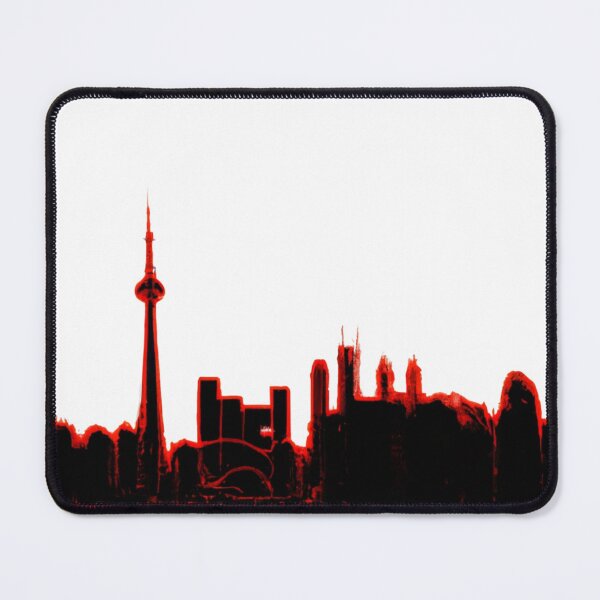 Item preview, Toronto Skyline in Red and Black designed and sold by YegMark.