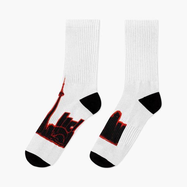 Item preview, Toronto Skyline in Red and Black designed and sold by YegMark.