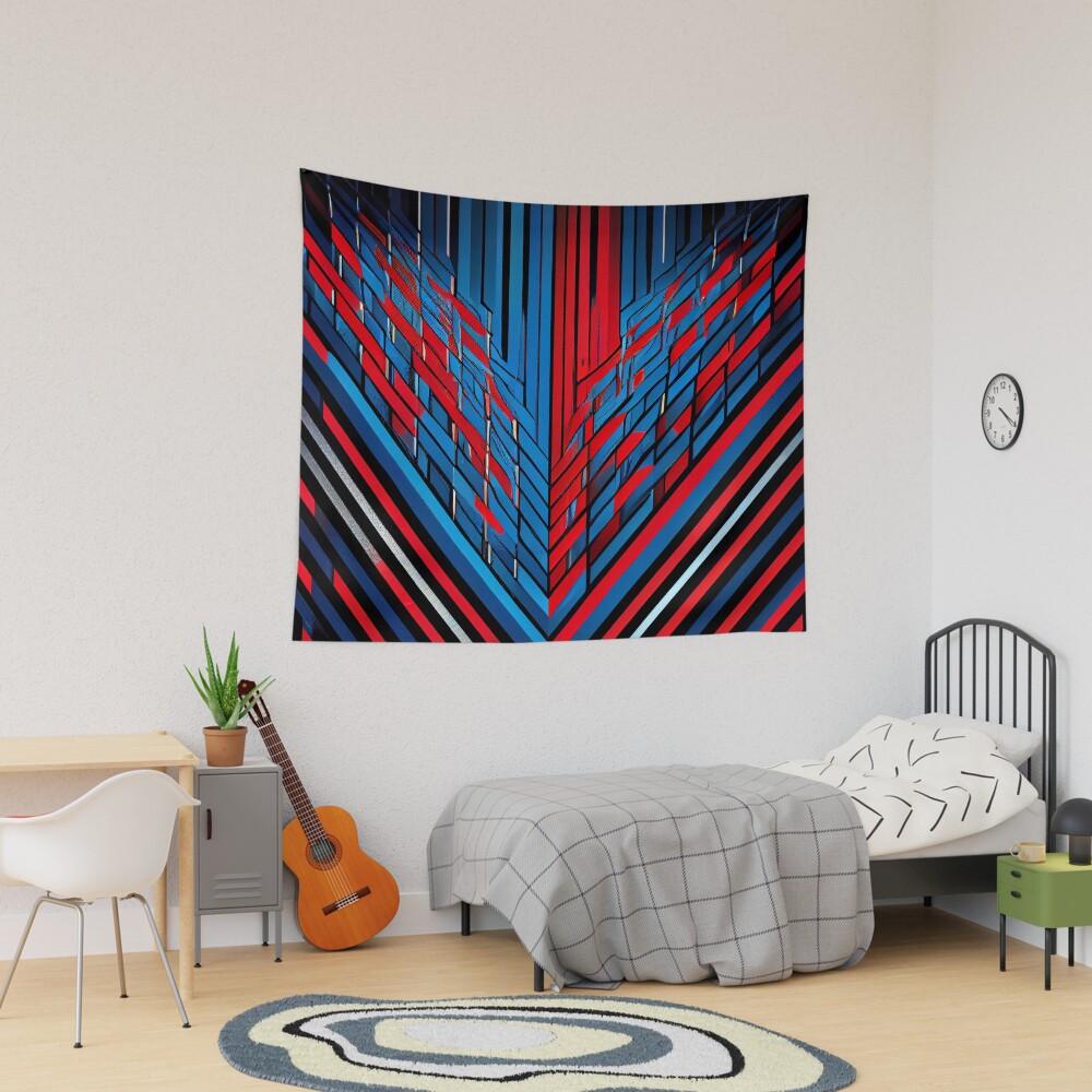 Vista previa del artículo con la obra «Tela decorativa», diseñado y vendido por CodeAndColors.