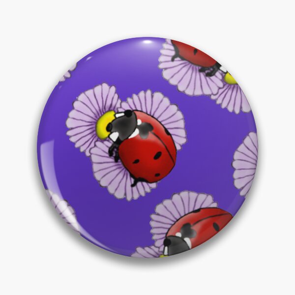 Item preview, Fun loving lady bugs and daises designed and sold by RadMomCreations.