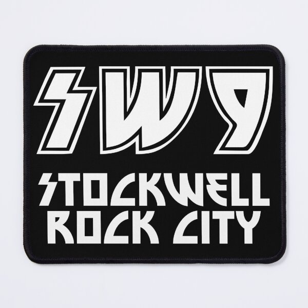 Item preview, SW9 Stockwell Rock City (White) designed and sold by Londonation.
