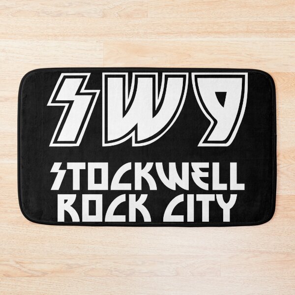 Item preview, SW9 Stockwell Rock City (White) designed and sold by Londonation.