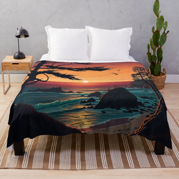 Item preview, Coastal Sunset designed and sold by RiverstepStudio.